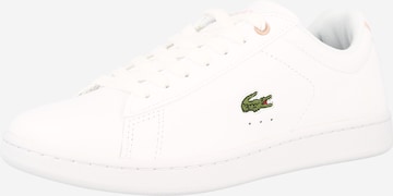 LACOSTE Platform trainers 'Carnaby' in White: front