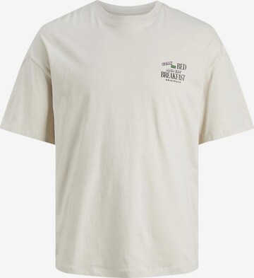 T-Shirt JACK & JONES en beige : devant