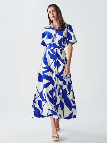 Willa Kleid in Blau: Vorderseite