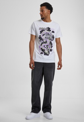 Mister Tee Футболка 'Glory Dragon' в Белый