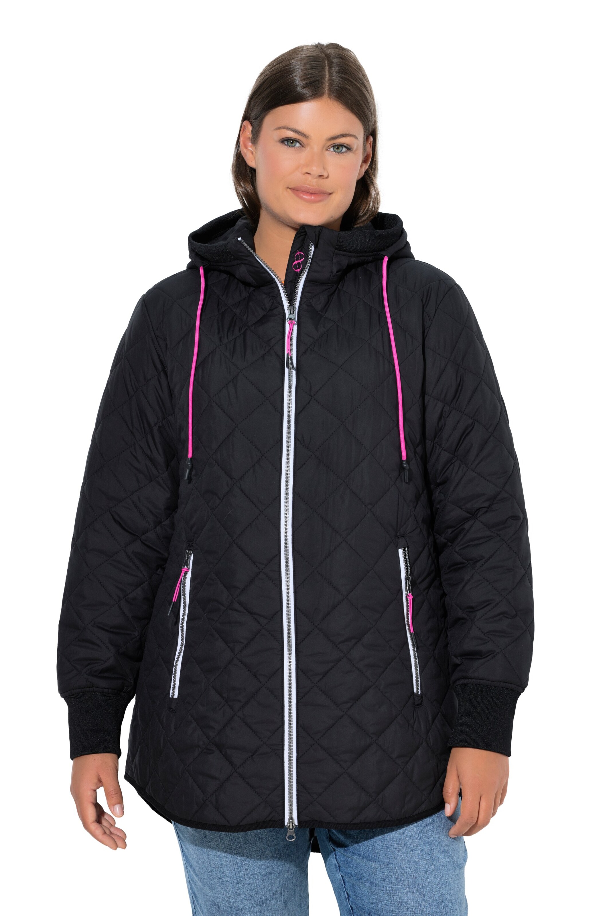 LAURASØN Übergangsjacke in Schwarz: Vorderseite