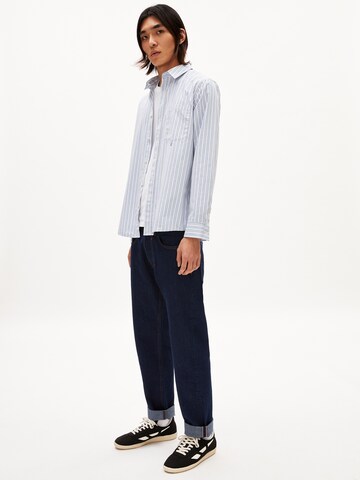 ARMEDANGELS Regular Fit Hemd 'Santio' in Blau