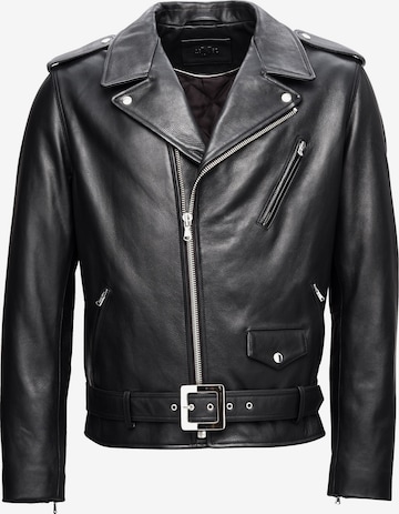 18N62 Übergangsjacke 'NEAdley' in Schwarz: Vorderseite