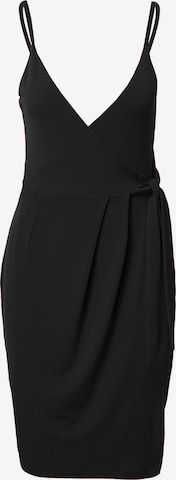 Robe 'Eva' ABOUT YOU en noir : devant