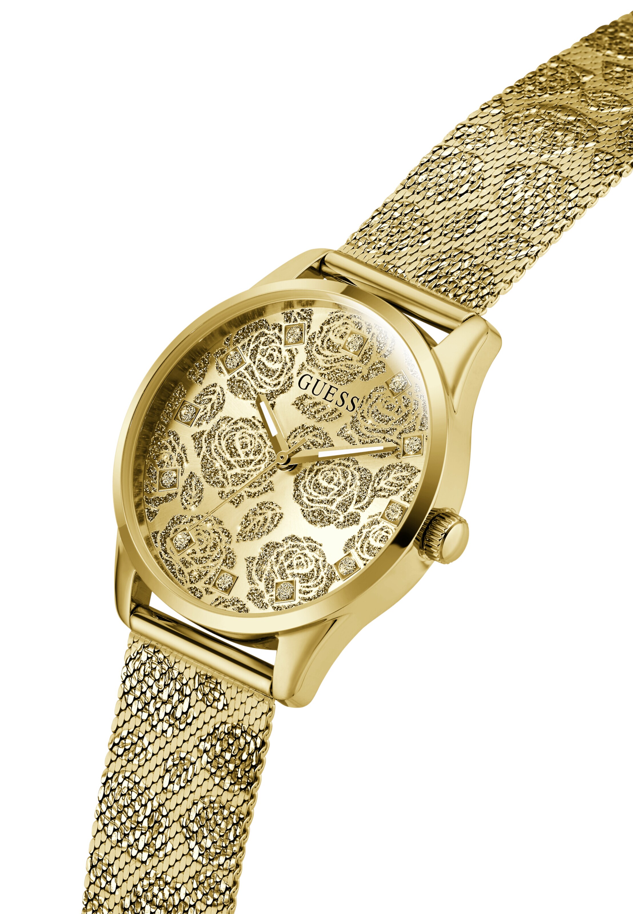 GUESS Analoguhr 'Calla' in Gold