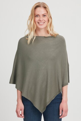 Fransa Cape 'FAZUBASIC 1' in Green: front