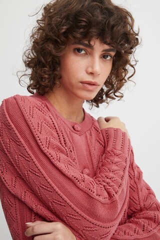 Atelier Rêve Knit Cardigan in Pink