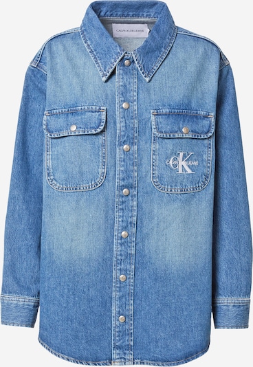 Calvin Klein Jeans Übergangsjacke in blue denim, Produktansicht