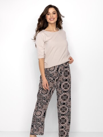 Momenti Per Me Pyjama 'La Boheme'‌‌‌‌‌‌ in Beige