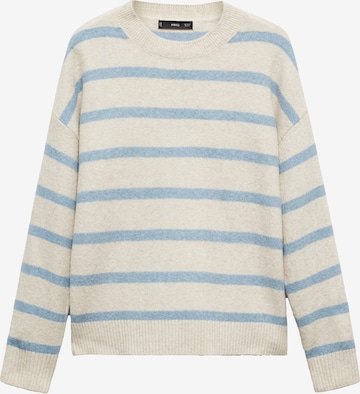 Pull-over 'MARINI' MANGO en bleu : devant