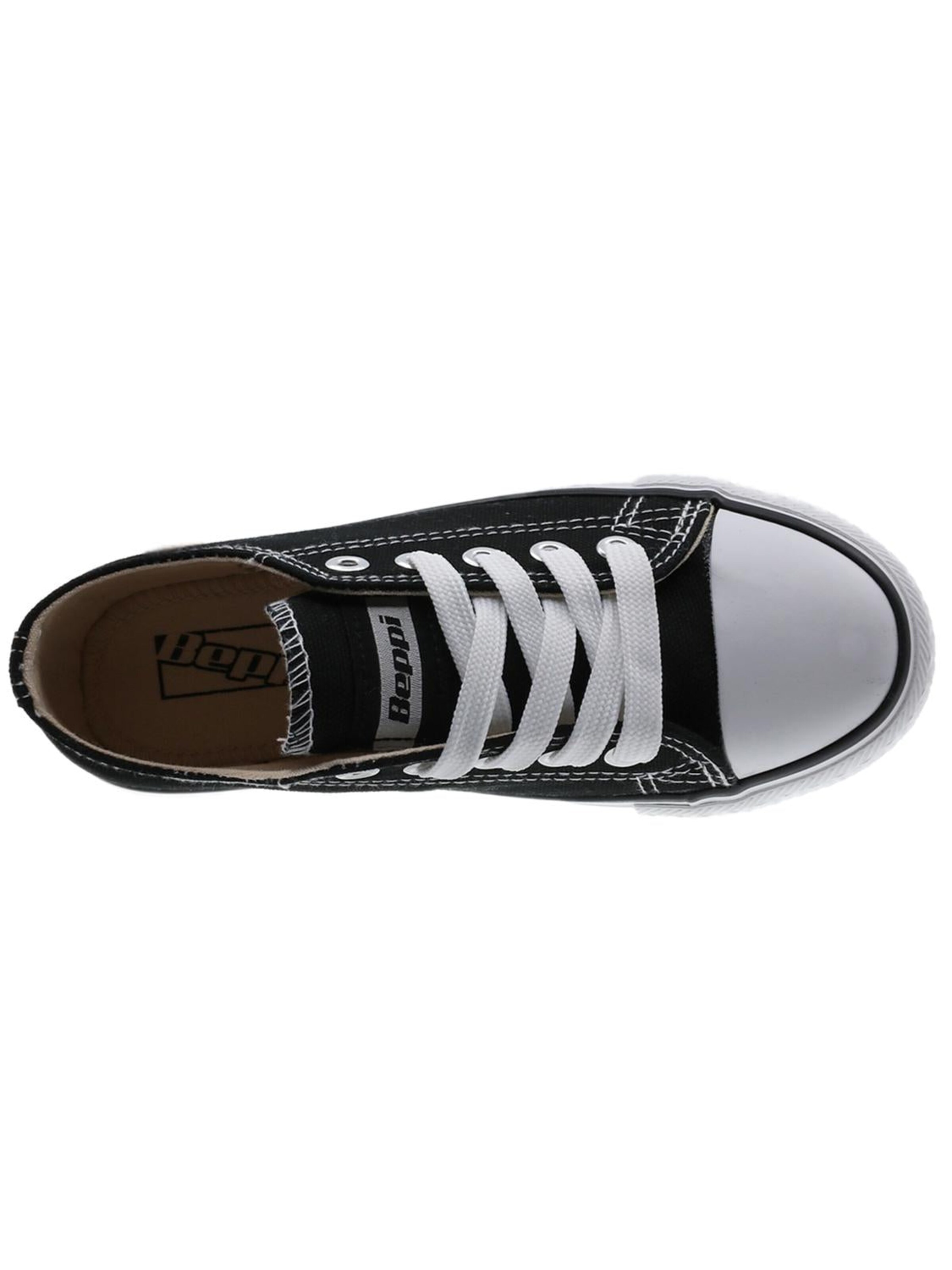 Baskets 'Canvas Shoe' Beppi en noir