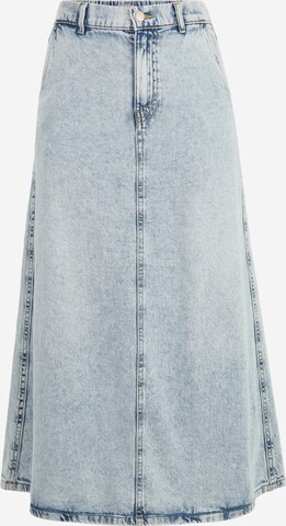 Only Tall Skirt 'MINDY' in Blue: front
