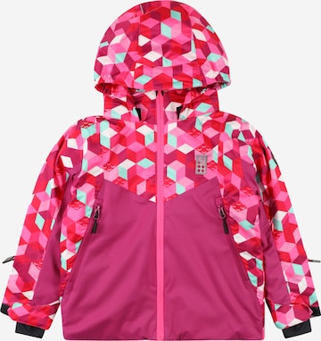 LEGO® kidswear Performance Jacket 'JESTED' in Pink: front