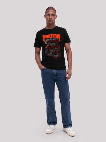 T-Shirt 'Pantera Venomous Snake' F4NT4STIC en noir