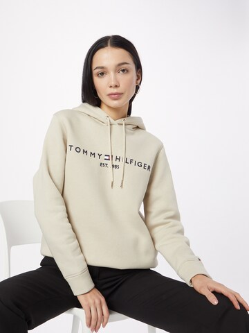 TOMMY HILFIGER - Sweatshirt em bege: frente