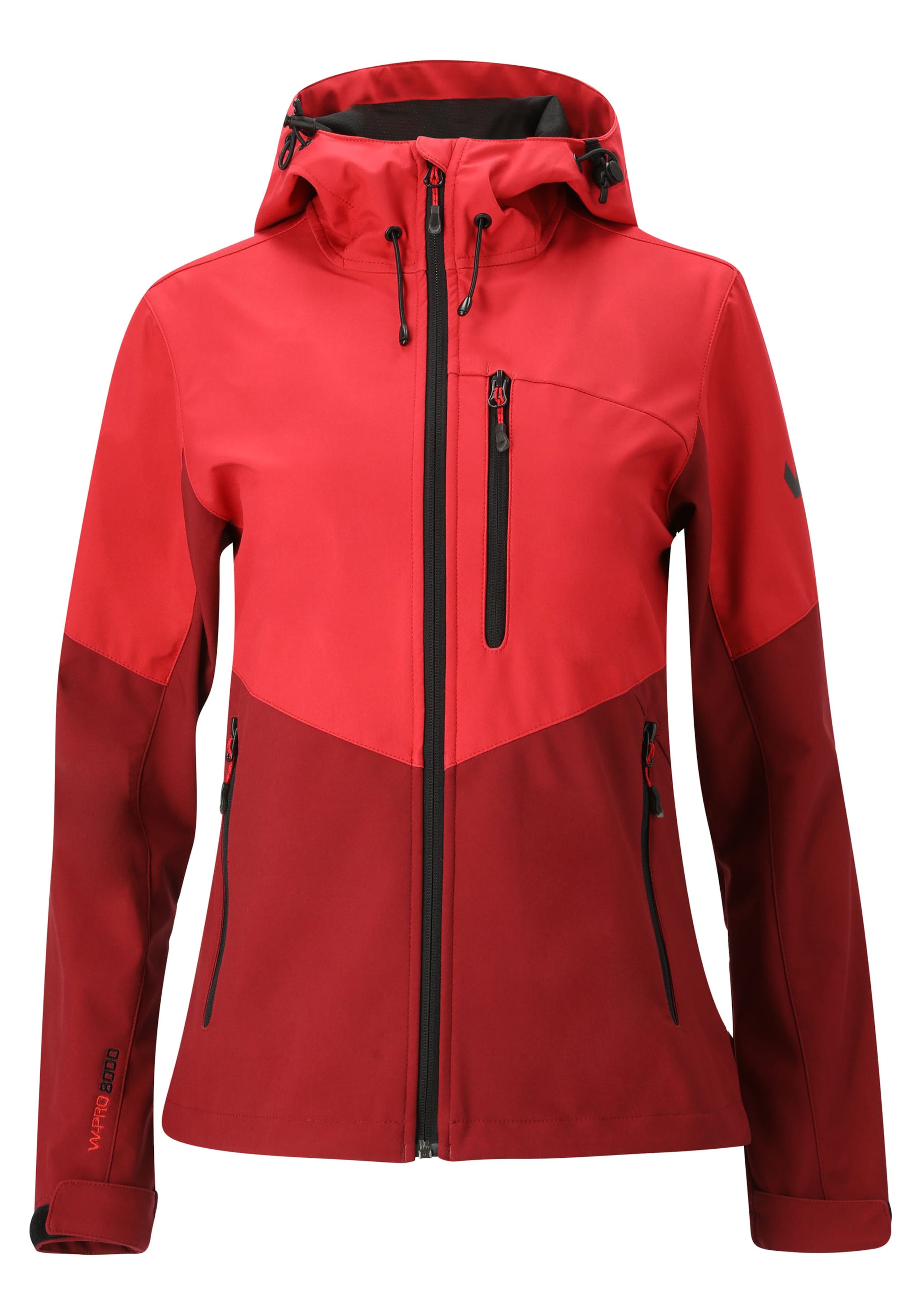 Whistler Athletic Jacket 'ROSEA' in Red: front