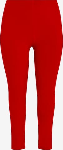 Coupe slim Pantalon 'Dolce' Yoek en rouge : devant