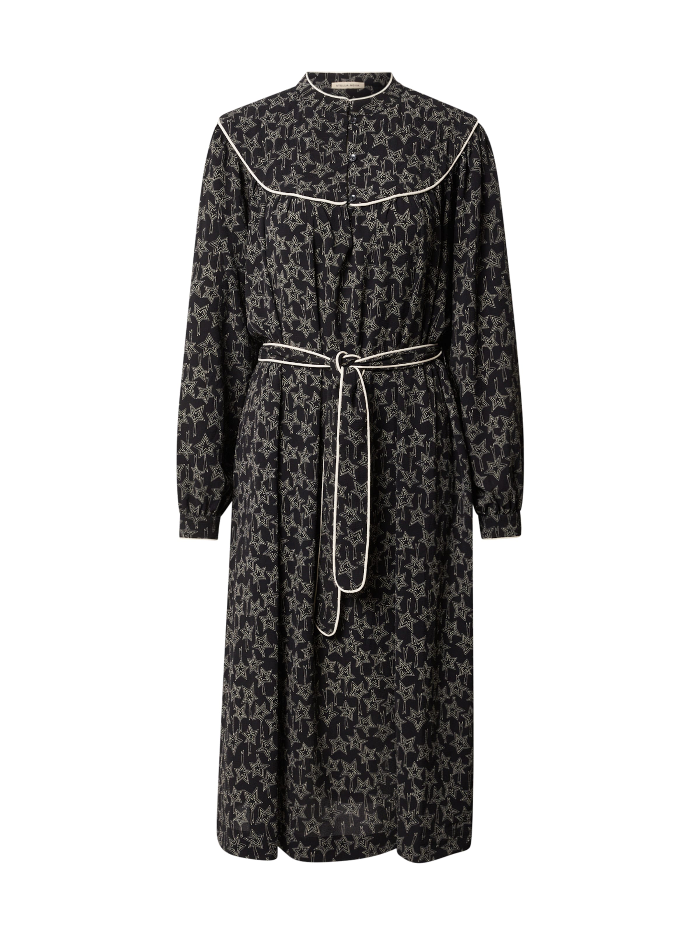 Stella Nova Shirt dress in Black: front