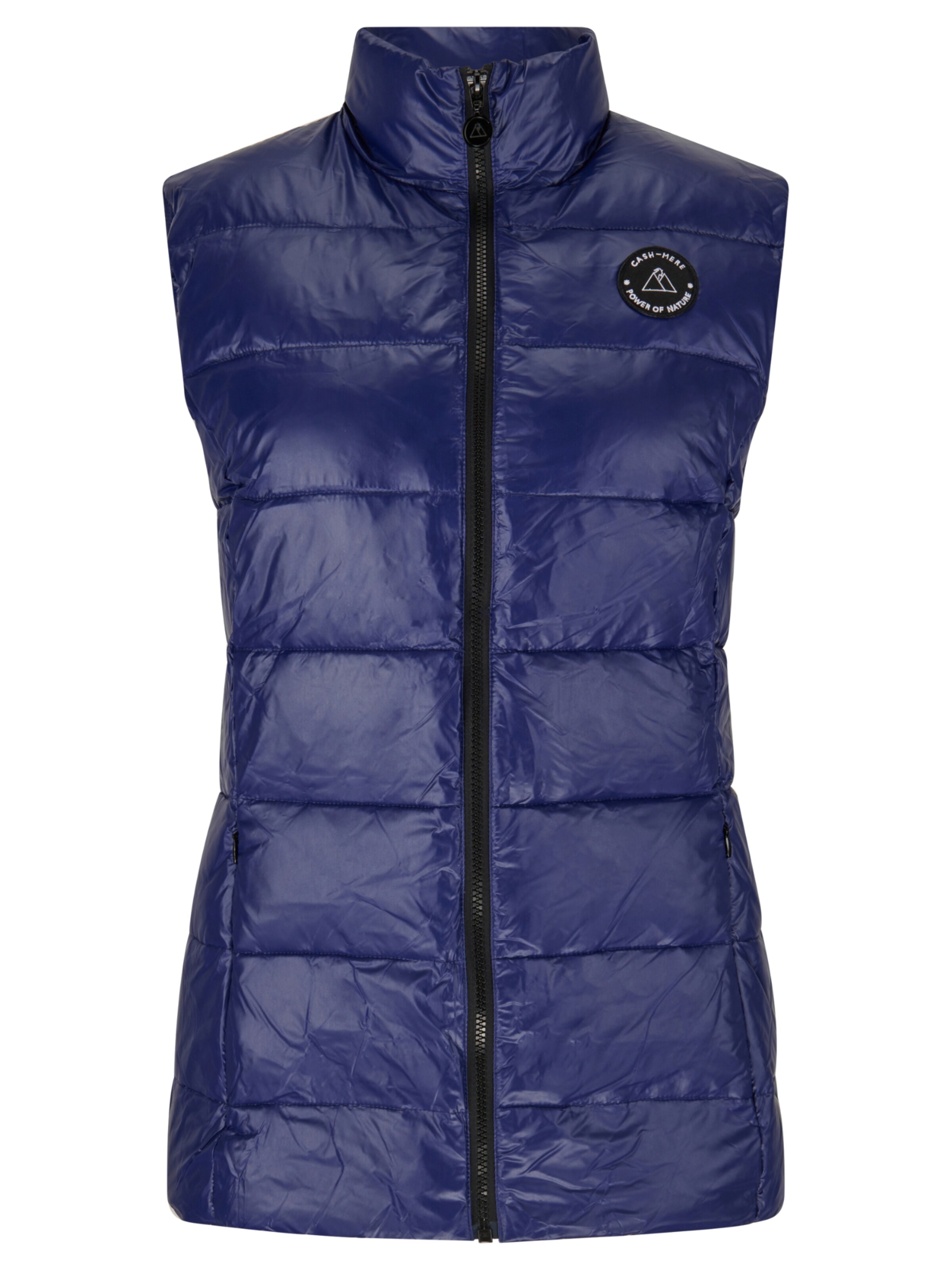 CASH-MERE.CH Vest i navy, Produktvisning