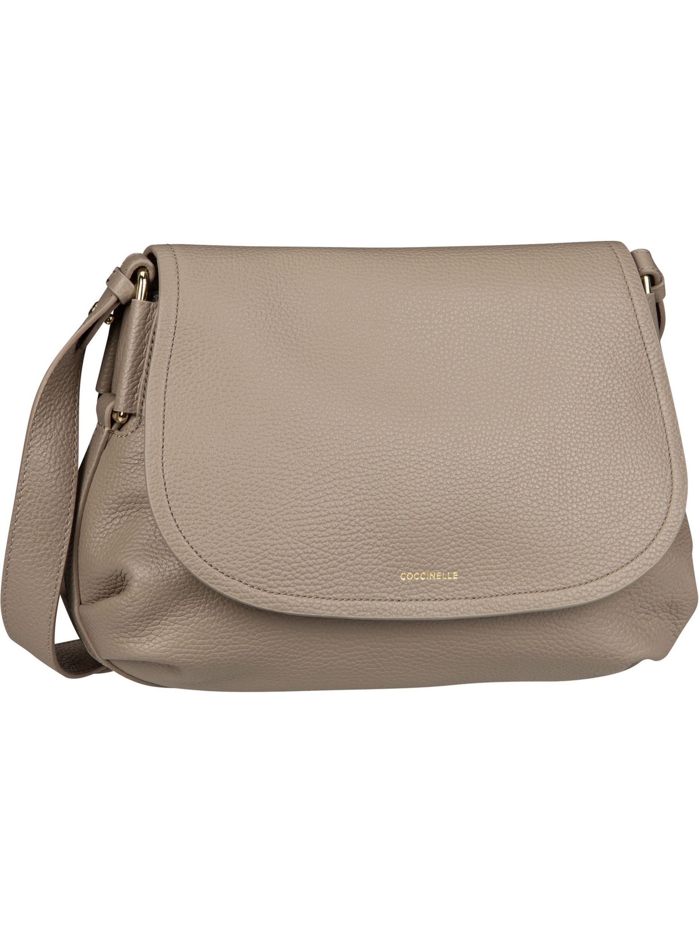 Coccinelle Handtasche 'Coccinellerebekka' in Beige: Vorderseite