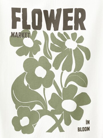 MANGO Koszulka 'ILUSTRA' w kolorze biały