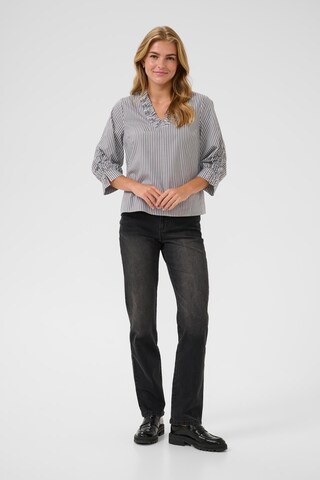 Kaffe Blouse in Grey