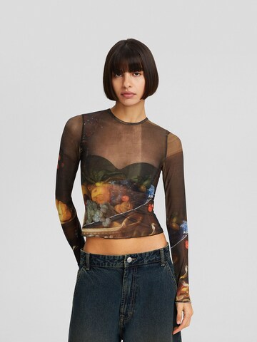 Bershka Shirt in Gemengde kleuren: voorkant