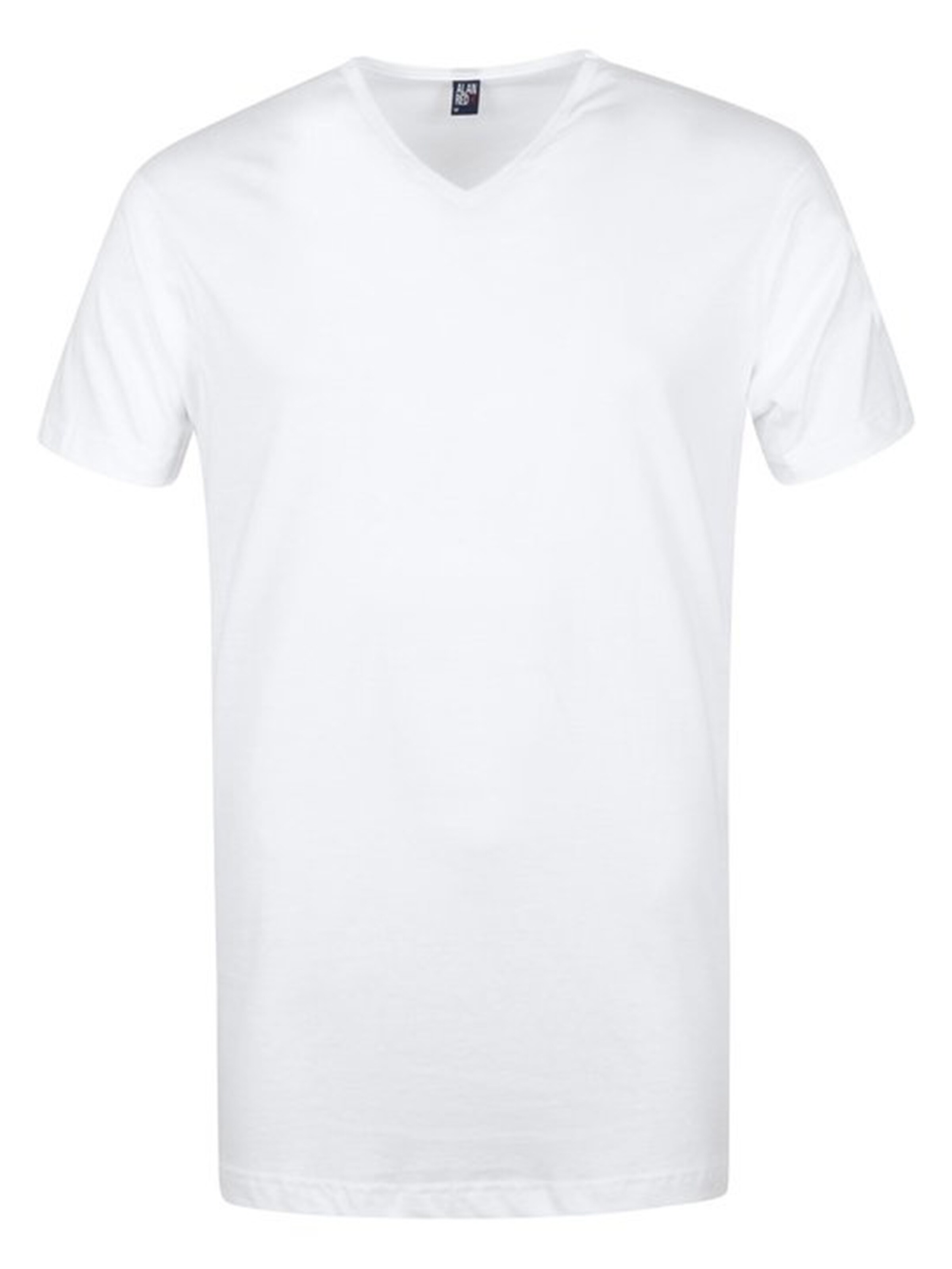 Maillot de corps 'VERMONT Extra long' alan red en blanc