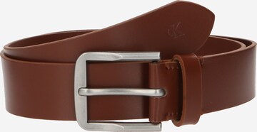 Calvin Klein Jeans Belt in Brown: front