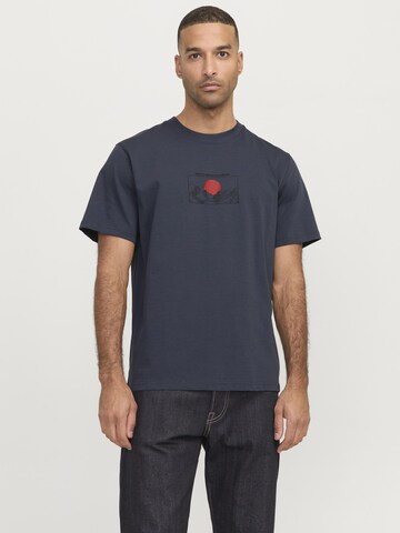 R.D.D. ROYAL DENIM DIVISION Shirt in Blauw: voorkant