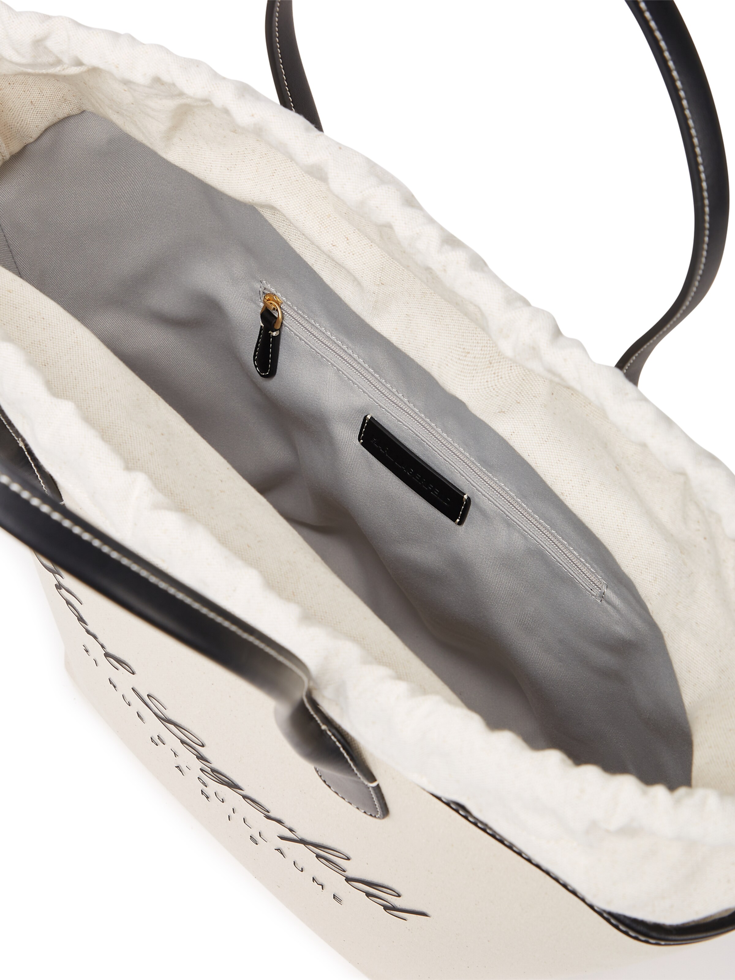 Karl Lagerfeld Τσάντα παραλίας 'Hotel' σε μπεζ