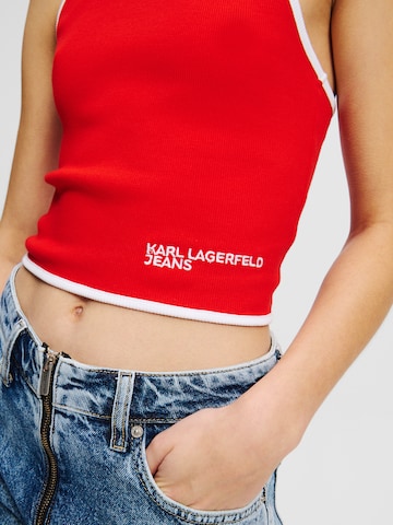 KARL LAGERFELD JEANS Топ в Красный