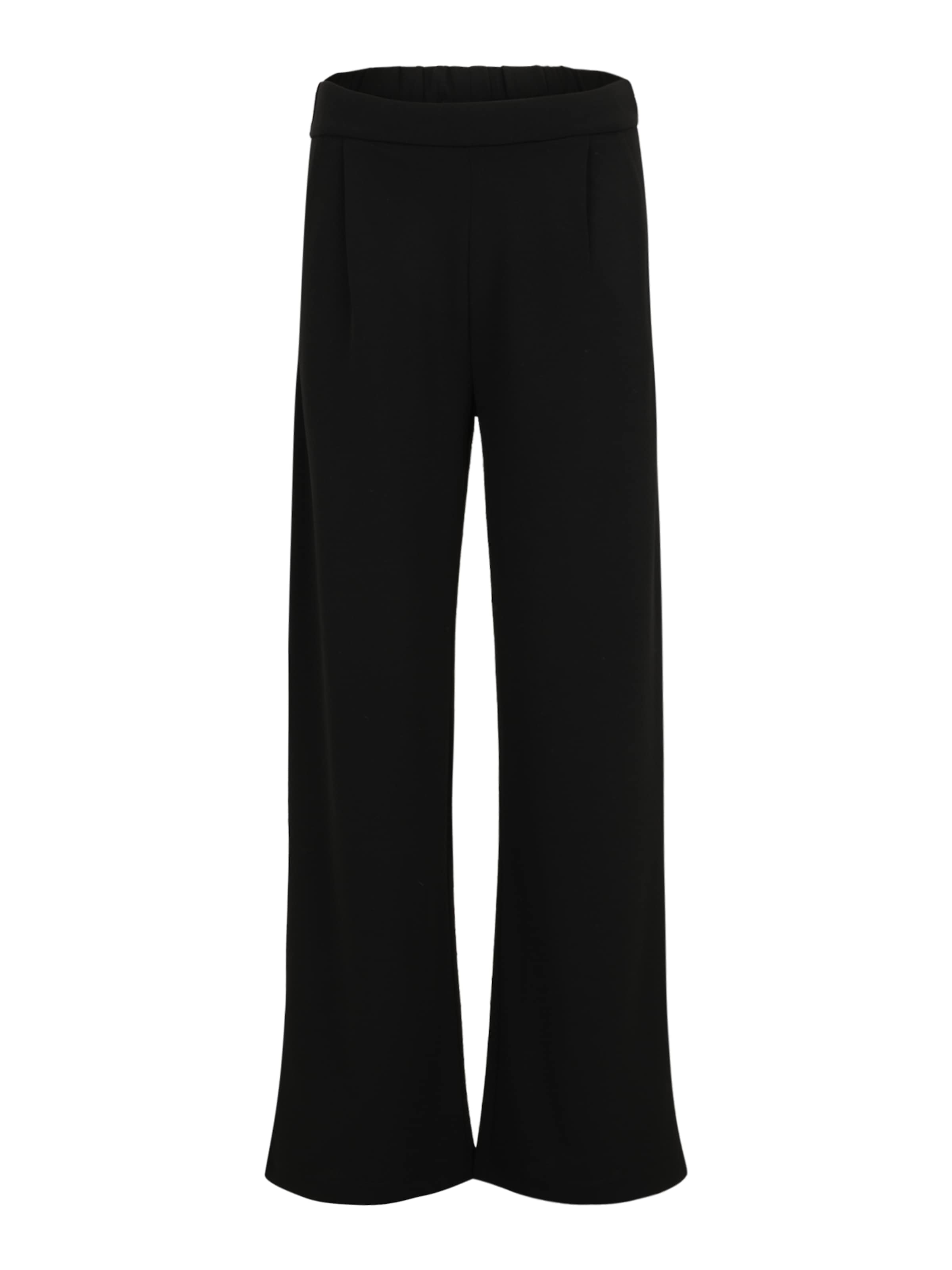 JDY Tall Wide leg Pleat-Front Pants 'JDYGEGGO' in Black: front