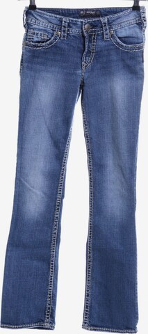 Silver Jeans Co. Straight-Leg Jeans in 25-26 in Blue: front