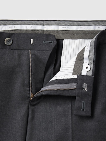 Hiltl Slim fit Pants 'Terni - B-DYnamic Wool' in Grey