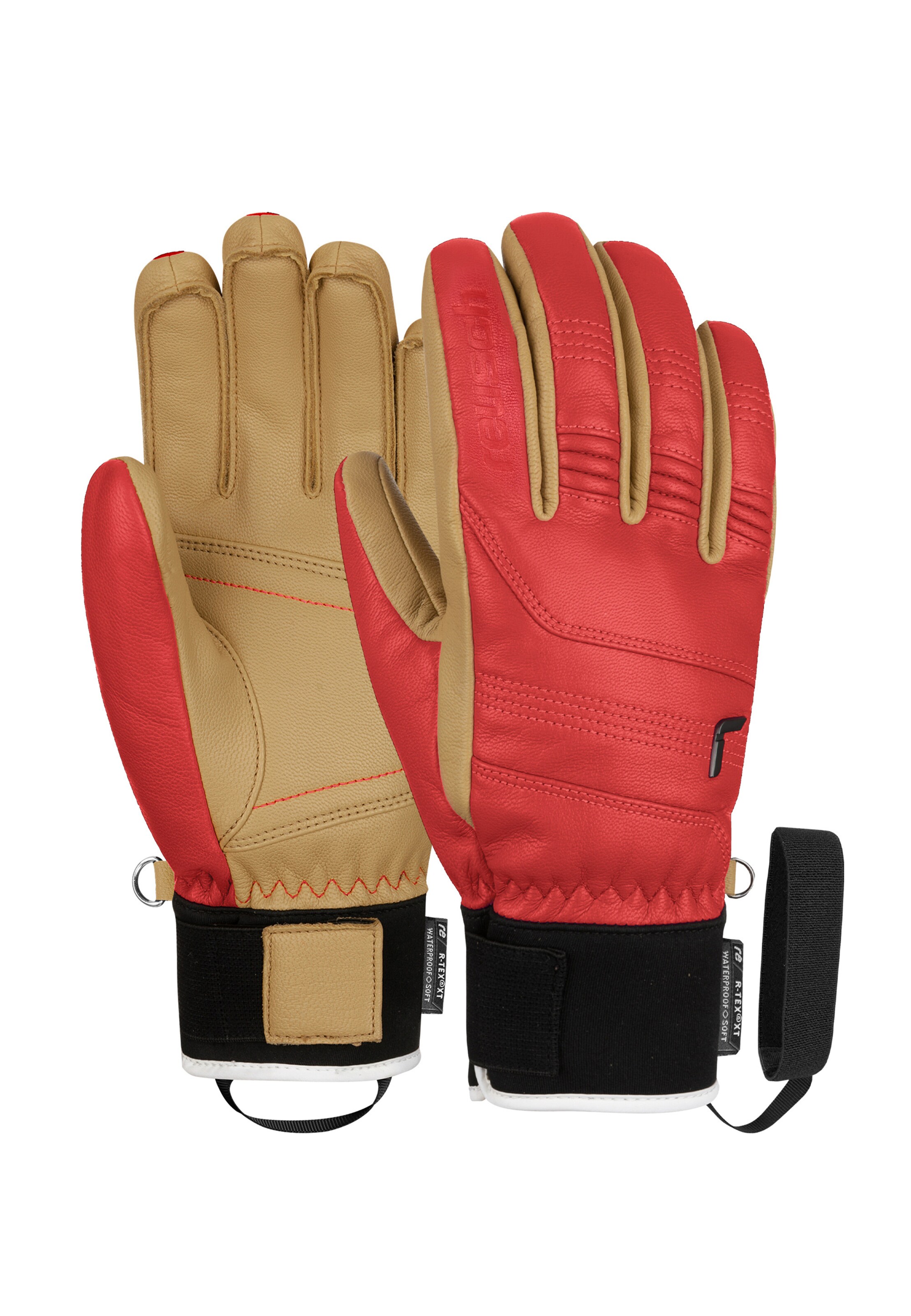 REUSCH Fingerhandschuhe 'Highland R-TEX® XT' in Braun: Vorderseite