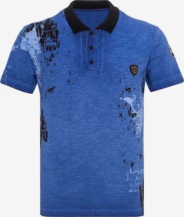 CIPO & BAXX Shirt 'CT798' in Blue: front