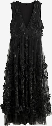 Next - Vestido de gala en negro: frente
