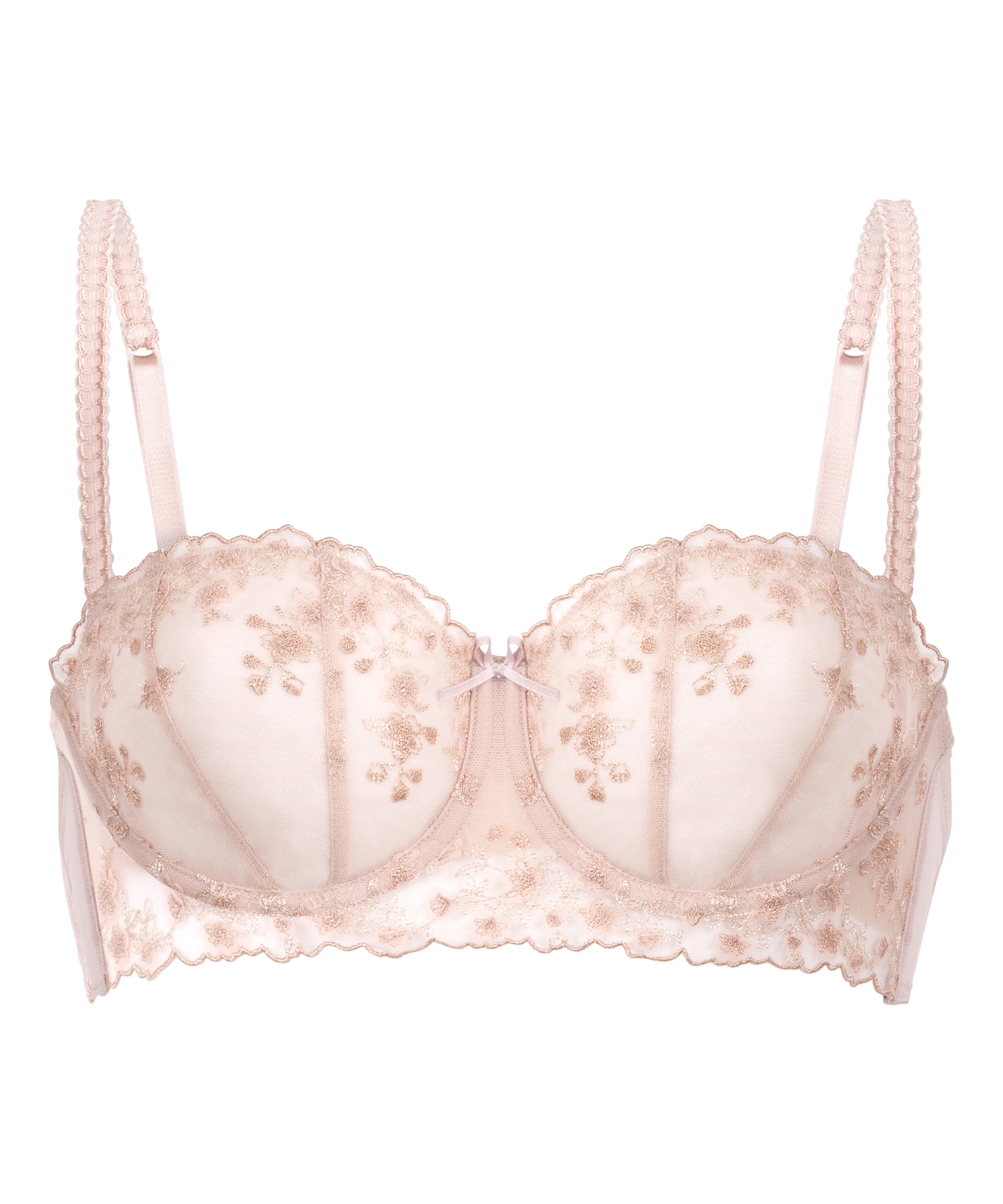 Hunkemöller Сутиен балконет Сутиен 'Chloe' в розово: отпред