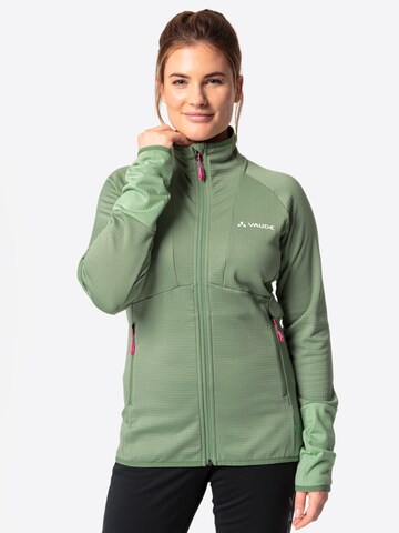 VAUDE Sportjacke  'Monviso' in Grün: Vorderseite