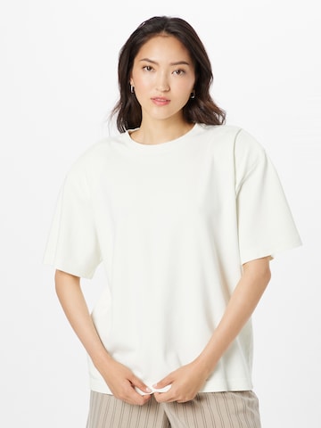 MADS NORGAARD COPENHAGEN - Camisa 'Essence' em branco: frente