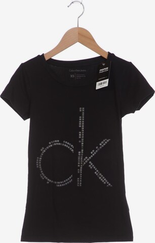 Calvin Klein Jeans Top & Shirt in XS in Black: front