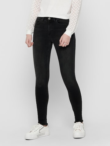 Skinny Jeans 'Blush' de la ONLY pe negru: față