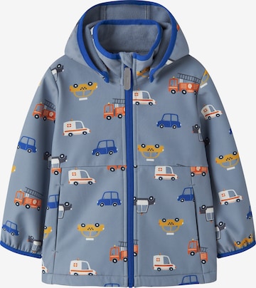 NAME IT Weatherproof jacket 'NMMMALTA05' in Blue: front
