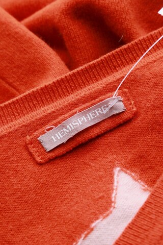 Hemisphere Kaschmir-Pullover M in Orange