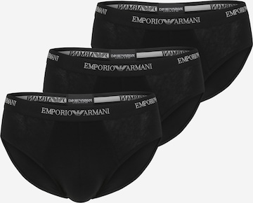 juoda Emporio Armani Vyriškos kelnaitės: priekis