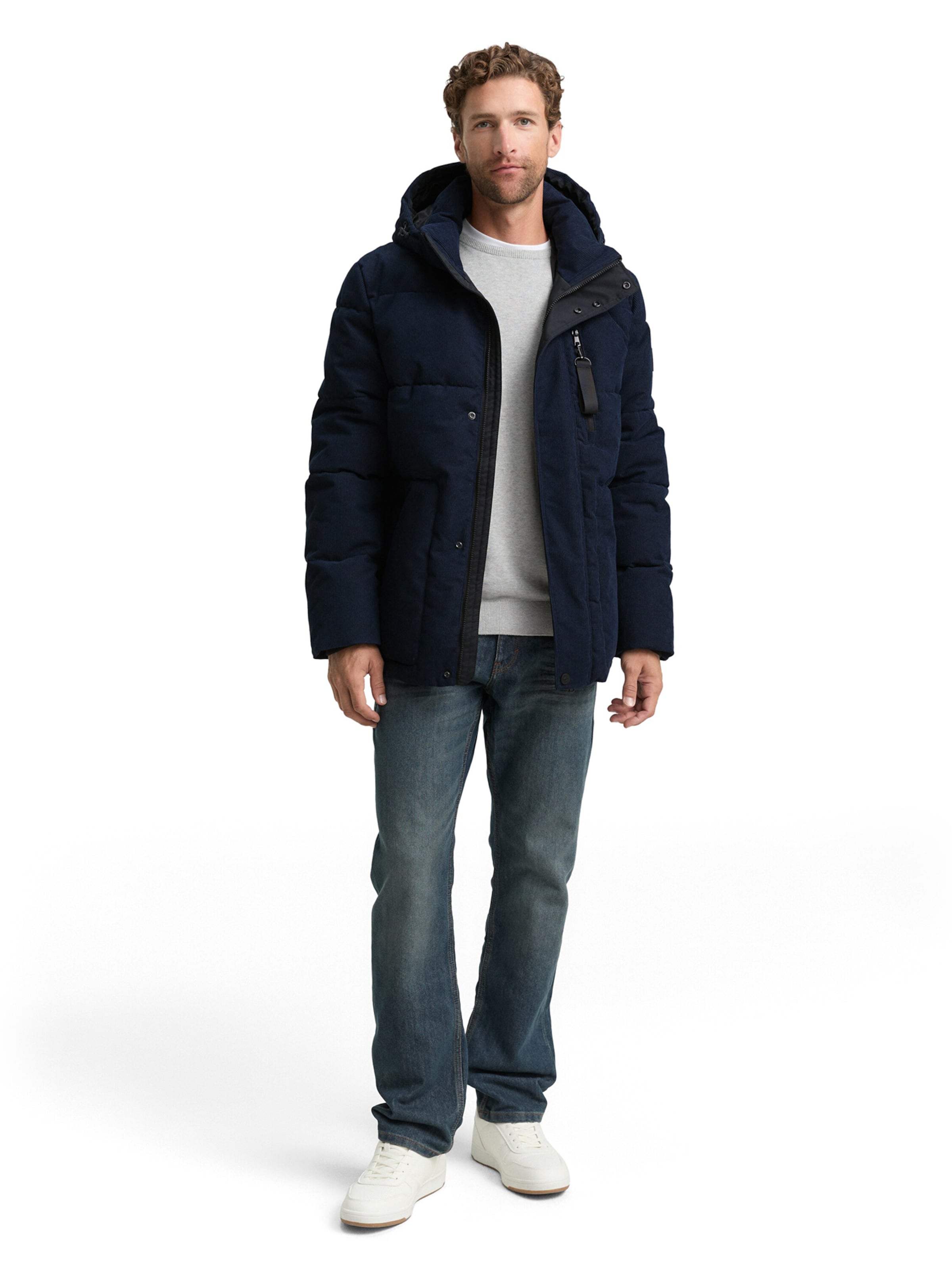 TOM TAILOR Jacke in Blau
