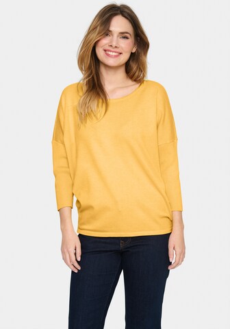 SAINT TROPEZ Sweater in Yellow: front