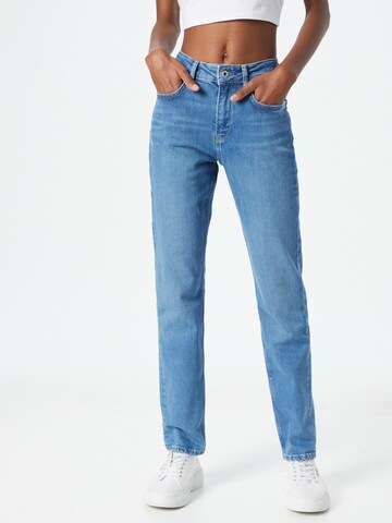 Pepe Jeans Regular Jeans 'MARY' in Blauw: voorkant