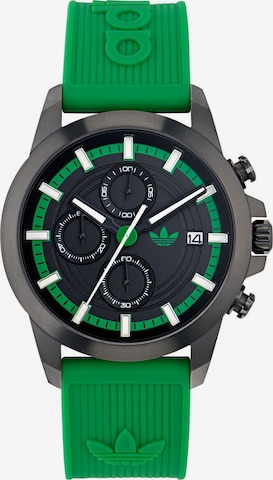 Orologio analogico 'EXPRESSION TWO CHRONO' di ADIDAS ORIGINALS in verde: frontale